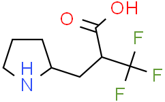 3,3,3-三氟-3-(2-吡咯烷基甲基)丙酸
