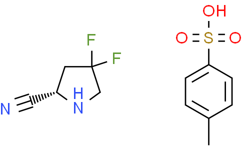 (2S)-4,4-difluoropyrrolidine-2-carbonitrile 4-methylbenzenesulfonic acid