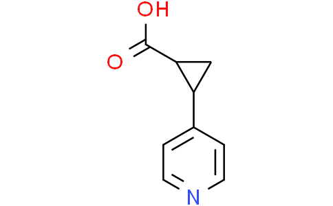 2-(4-pyridyl)cyclopropanecarboxylic acid
