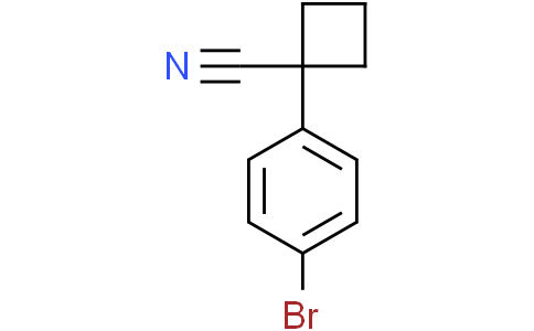 1-(4-bromophenyl)cyclobutane-1-carbonitrile