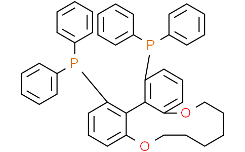 (16aS)-1,16-Bis(diphenylphosphino)-6,7,8,9,10,11-hexahydrodibenzo[b,d][1,6]dioxacyclododecineCas:486429-96-3