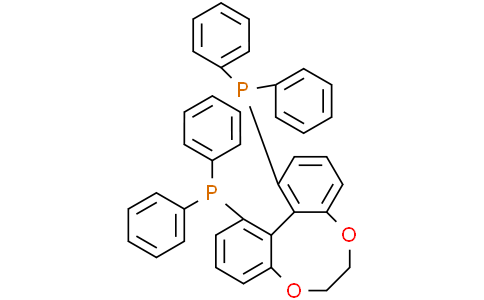 (12aS)-1,12-Bis(diphenylphosphino)-6,7-dihydrodibenzo[e,g][1,4]dioxocineCas:486429-93-0