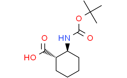 (1S,2S)-2-((tert-Butoxycarbonyl)amino)cyclohexanecarboxylic acidCas:488703-60-2