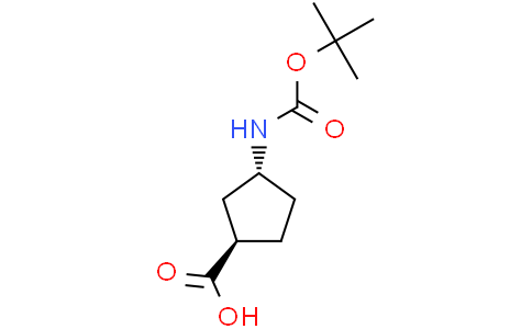(1R,3R)-3-{[(tert-butoxy)carbonyl]amino}cyclopentane-1-carboxylic acid