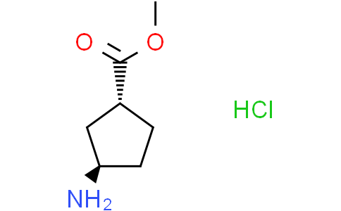 methyl (1R,3R)-3-aminocyclopentane-1-carboxylate hydrochloride