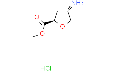 methyl (2R,4S)-4-aminotetrahydrofuran-2-carboxylate hydrochloride