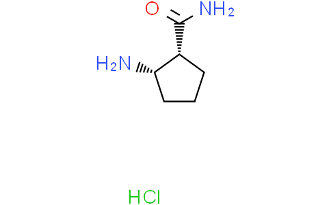cis-2-aminocyclopentanecarboxamide hydrochloride