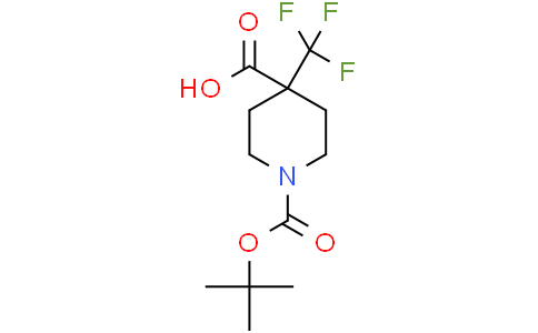 1-tert-butoxycarbonyl-4-(trifluoromethyl)piperidine-4-carboxylic acid
