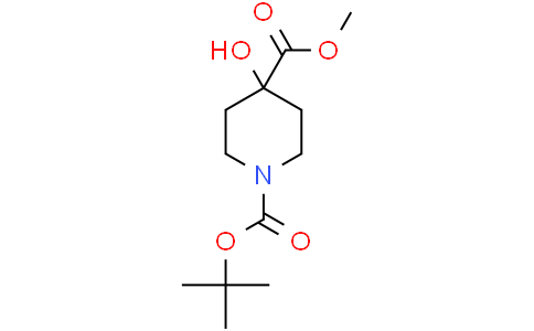 1-tert-butyl 4-methyl 4-hydroxypiperidine-1,4-dicarboxylate