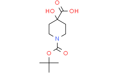 1-[(tert-butoxy)carbonyl]-4-hydroxypiperidine-4-carboxylic acid