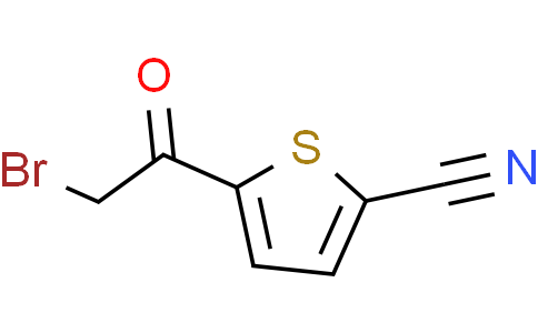 2-Thiophenecarbonitrile, 5-(2-bromoacetyl)-