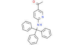 1-(6-(三苯甲基氨基)吡啶-3-基)乙酮