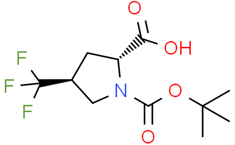 (2R,4S)-1-[(tert-butoxy)carbonyl]-4-(trifluoromethyl)pyrrolidine-2-carboxylic acid