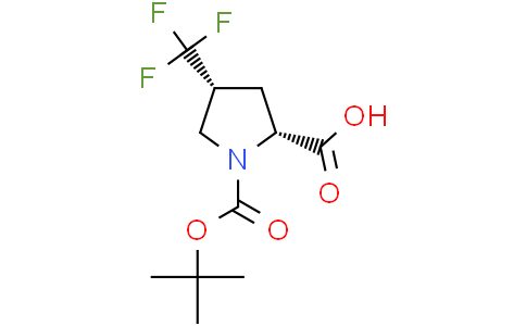 (2R,4R)-1-[(tert-butoxy)carbonyl]-4-(trifluoromethyl)pyrrolidine-2-carboxylic acid