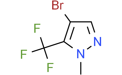 4-bromo-1-methyl-5-(trifluoromethyl)-1H-pyrazole