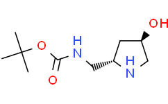 (((2S，4R)-4-羟基吡咯烷-2-基)甲基)氨基甲酸叔丁酯