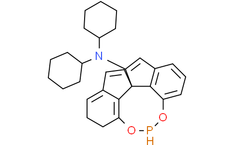 (11aR)-N,N-Dicyclohexyl-4,5,6,7-tetrahydrodiindeno[7,1-de:1',7'-fg][1,3,2]dioxaphosphocin-12-amineCas:500997-68-2