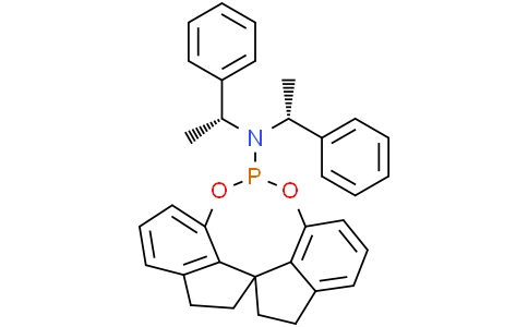 (11AR)-(+)-10,11,12,13-TETRAHYDRODIINDENO[7,1-DE:1',7'-FG][1,3,2]DIOXAPHOSPHOCIN-5-BIS(R)-1PHENYLETHYL]AMINECas:500997-70-6