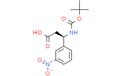 Boc-(R)-3-amino-3-(3-nitrophenyl)propionic acidCas:501015-24-3