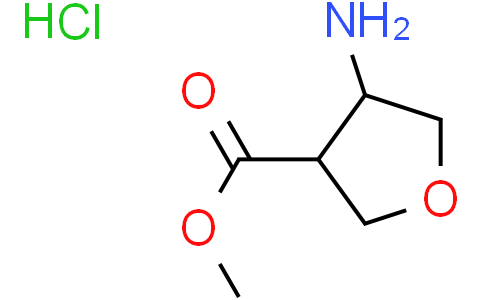 methyl (3R,4S)-4-aminotetrahydrofuran-3-carboxylate hydrochloride