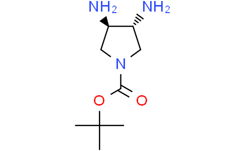 tert-butyl (3R,4R)-3,4-diaminopyrrolidine-1-carboxylate