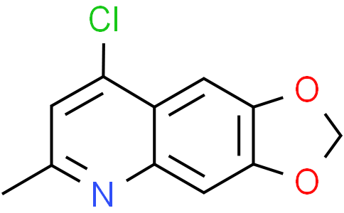 8-chloro-6-methyl-[1,3]dioxolo[4,5-g]quinoline