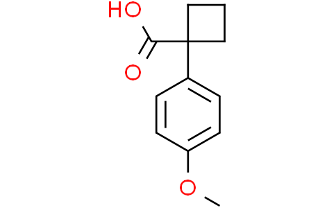 1-(4-methoxyphenyl)cyclobutane-1-carboxylic acid
