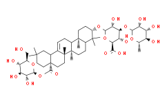 β-D-glucopyranosyl-[α-L-rhamnopyranosyl-