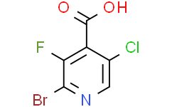 2-溴-5-氯-3-氟异烟酸,97%