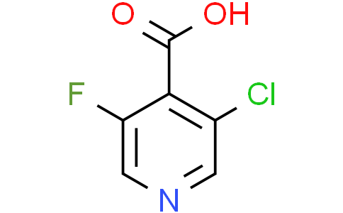 3-chloro-5-fluoropyridine-4-carboxylic acid