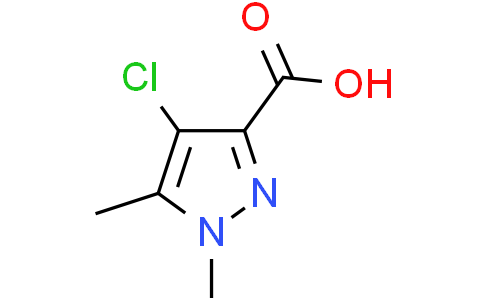 4-chloro-1,5-dimethyl-1H-pyrazole-3-carboxylic acid