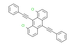 1，8-二氯-9，10-二苯乙炔基蒽,90%