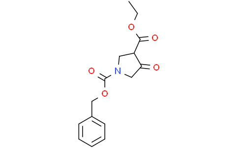 1-benzyl 3-ethyl 4-oxopyrrolidine-1,3-dicarboxylate
