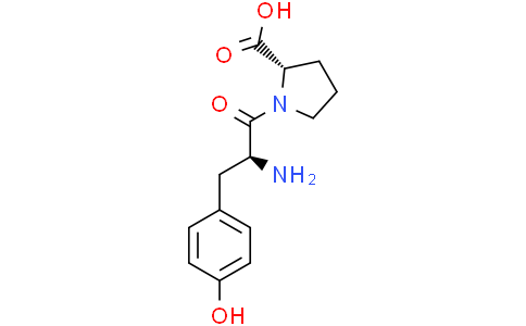 (2S)-1-(2S)-2-amino-3-(4-hydroxyphenyl)propanoylpyrrolidine-2-carboxylic acidCas:51871-47-7