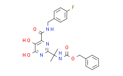 (2-(4-((4-氟苄基)氨基甲酰基)-5-羟基-6-氧代-1，6-二氢嘧啶-2-基)丙-2-基)氨基甲酸叔丁酯,97%