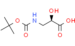 (2R)-3-[(1，1-二甲基乙氧基)羰基]氨基]-2-羟基丙酸