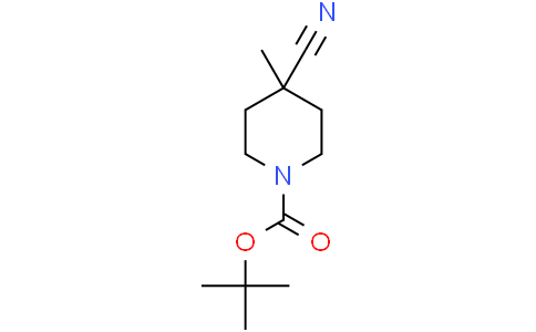 tert-butyl 4-cyano-4-methylpiperidine-1-carboxylate