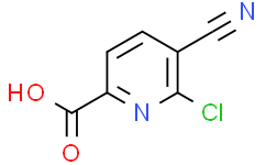 6-氯-5-氰基吡啶甲酸,≥95%