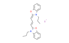 3-丙基-2-[3-(3-丙基-3H-苯并恶唑-2-亚基)丙-1-烯基]苯并恶唑碘化物