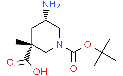 1-tert-butyl 3-methyl (3R,5S)-5-aminopiperidine-1,3-dicarboxylate