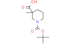 1-Boc-3-甲基哌啶-3-甲酸,97%
