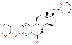 （17β）-3,17-双[（四氢-2H-吡喃-2-基）氧]-雌-1,3,5（10）-三烯-6-酮