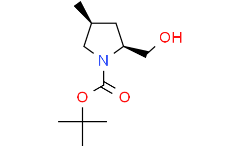 tert-butyl (2S,4S)-2-(hydroxymethyl)-4-methylpyrrolidine-1-carboxylate