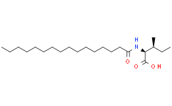 (2S,3S)-2-(hexadecanoylamino)-3-methylpentanoic acid