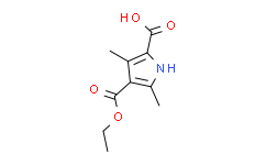 4-乙氧羰基-3，5-二甲基吡咯-2-羧酸,≥95%