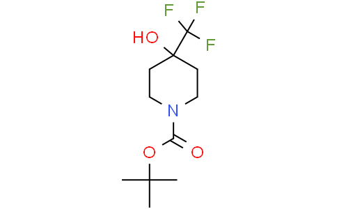 tert-butyl 4-hydroxy-4-(trifluoromethyl)piperidine-1-carboxylate