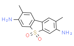 3，7-二氨基-2，8-二甲基二苯并噻吩砜,≥70%，含2，6-二甲基异构体