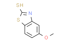2-巯基-5-甲氧基苯并噻唑,≥98%(T)