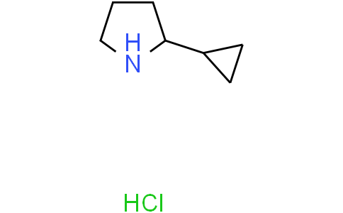 2-cyclopropylpyrrolidine hydrochloride