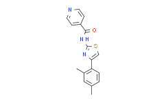 N-[4-(2，4-二甲苯基)-2-噻唑基]-4-吡啶甲酰胺,≥98%